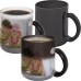 Magic color change MUGS with gift box DYE SUBLIMATION ink heat press Magic color change MUGS with gift box DYE SUBLIMATION ink heat press