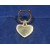 2 -- Metal silver heart 