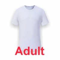 ADULT Blank Round Neck T-shirt/Tops for Sublimation ink Heat Press Printing ADULT Blank Round Neck T-shirt/Tops for Sublimation ink Heat Press Printing