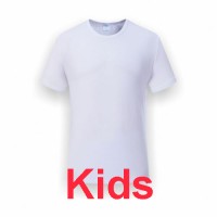 KIDS Blank Round Neck T-shirt/Tops for Sublimation ink Heat Press Printing KIDS Blank Round Neck T-shirt/Tops for Sublimation ink Heat Press Printing