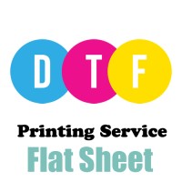 DTF Printing Service Flat Sheet DTF Printing Service Flat Sheet