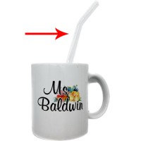 Glass Straw for Mugs and Skinny Tumbler Glass Straw for Mugs and Skinny Tumbler