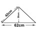 10 pp Blank Triangle Kerchief Head Scarf Cover for Sublimation Printing Heat Pressing 10 pp Blank Triangle Kerchief Head Scarf Cover for Sublimation Printing Heat Pressing