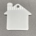 Blank Acrylic Keyring for Sublimation Heat Transfer Printing Blank Acrylic Keyring for Sublimation Heat Transfer Printing