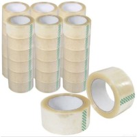 6 Rolls Sticky Packing Sealing Tape, 48mm x 117m 6 Rolls Sticky Packing Sealing Tape, 48mm x 117m