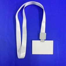 FRP(Fibre-reinforced plastic) Work Pass Employee Name Badge Identity Card with Retractable Lanyard for Sublimation Heat Transfer Printing FRP(Fibre-reinforced plastic) Work Pass Employee Name Badge Identity Card with Retractable Lanyard for Sublimation Heat Transfer Printing