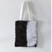 Sequin Linen Shoulder Tote Shopping Bag for dye sublimation heat transfer press printing Sequin Linen Shoulder Tote Shopping Bag for dye sublimation heat transfer press printing