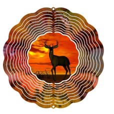 Blank Metal Spinning Spinner Wind Chimes Decorative Hanging for Sublimation Printing Blank Metal Spinning Spinner Wind Chimes Decorative Hanging for Sublimation Printing