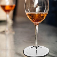 Blank 20pcs/Pack Wine Glass Feet Coaster Stubby Holder Cooler Pad Anti Scald for Sublimation ink Heat Transfer