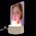 Desktop Acrylic display photo frame with LED light for Sublimation Heat Press machine