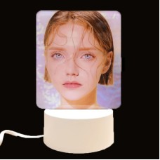 Desktop Acrylic display photo frame with LED light for Sublimation Heat Press machine
