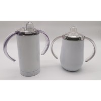 Baby mug Sippy Cup Stemless Stainless Steel Double wall tumbler for Sublimation 300ml 10oz Baby mug Sippy Cup Stemless Stainless Steel Double wall tumbler for Sublimation 300ml 10oz