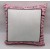 I Love U cushion cover -- Pink 
