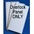 Overlock Panel ONLY (NO round base) 