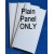 Plain Panel ONLY (NO round base)  - $0.08 