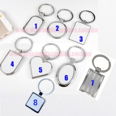 Metal Frame Key Rings for Sublimation ink Blank Heat Press machine Printing Supplies Metal Frame Key Rings for Sublimation ink Blank Heat Press machine Printing Supplies