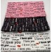 Love Text I Love You Pillow Cushion Cover for Sublimation Dye Ink Heat Press 