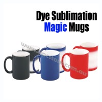 Magic color change MUGS with gift box DYE SUBLIMATION ink heat press Magic color change MUGS with gift box DYE SUBLIMATION ink heat press