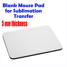 Blank Mouse Pads / Mats for Dye Sublimation ink or Heat Transfer 240x200x5mm Blank Mouse Pads / Mats for Dye Sublimation ink or Heat Transfer 240x200x5mm
