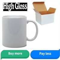 DYE SUBLIMATION WHITE MUGS 11oz with gift box, Dish Washer Safe - FOR SUBLIMATION INK Printing DYE SUBLIMATION WHITE MUGS 11oz with gift box, Dish Washer Safe - FOR SUBLIMATION INK Printing