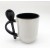 Black Mug and Spoon 