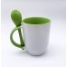 Sublimation Blank MUG and SPOON SET 12oz with Gift Box for mug press Sublimation Blank MUG and SPOON SET 12oz with Gift Box for mug press