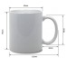 DYE SUBLIMATION WHITE MUGS 11oz with gift box, Dish Washer Safe - FOR SUBLIMATION INK Printing
