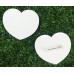 Blank Acrylic Name Tag Sign Badge for Sublimation Heat Transfer Printing