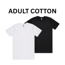 Cotton T-Shirt for Heat Transfer Vinyl / Direct to Film DTF 220 GSM Cotton T-Shirt for Heat Transfer Vinyl / Direct to Film DTF 220 GSM