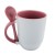 Pink Mug and Spoon 