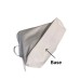Small Size Canvas tote bag with zipper for dye sublimation ink printing 24x26cm