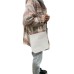 Small Size Canvas tote bag with zipper for dye sublimation ink printing 24x26cm