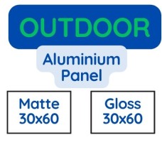 OUTDOOR USE Aluminium Metal Sheet Heat Press Transfer 60x30cm OUTDOOR USE Aluminium Metal Sheet Heat Press Transfer 60x30cm
