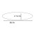 Oval small 