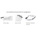Glasses pouch bag / cleaner wipe / band strap set for Dye Sublimation (Not include glasses) Glasses pouch bag / cleaner wipe / band strap set for Dye Sublimation (Not include glasses)