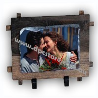 SUBLIMATION PHOTO SLATE WITH WOOD EDGE 12X17CM SH38 SUBLIMATION PHOTO SLATE WITH WOOD EDGE 12X17CM SH38