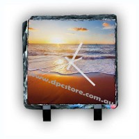 CLOCK SUBLIMATION PHOTO SLATE SQUARE 19x19CM SH14 for sublimation printing CLOCK SUBLIMATION PHOTO SLATE SQUARE 19x19CM SH14 for sublimation printing