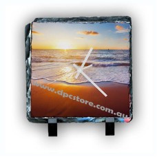 CLOCK SUBLIMATION PHOTO SLATE SQUARE 19x19CM SH14 for sublimation printing CLOCK SUBLIMATION PHOTO SLATE SQUARE 19x19CM SH14 for sublimation printing