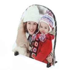 SUBLIMATION ROCK PHOTO SLATE HALF OVAL 30X30CM SH30 SUBLIMATION ROCK PHOTO SLATE HALF OVAL 30X30CM SH30