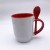 Red Mug and Spoon 