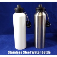 Blank Stainless Steel water bottle for dye sublimation ink printing 750ml Blank Stainless Steel water bottle for dye sublimation ink printing 750ml