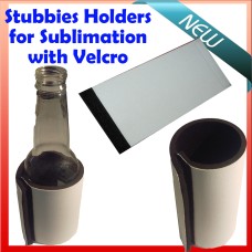 Blank Stubby Koozie Holder Cooler Velcro Dye Sublimation ink Heat press Transfer Blank Stubby Koozie Holder Cooler Velcro Dye Sublimation ink Heat press Transfer