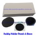 Stubby Koozie Holder Cooler 100pcs + Adhesive Glue 500ml + Panel Seal Tape
