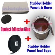 Stubby Koozie Holder Cooler 100pcs + Adhesive Glue 500ml + Panel Seal Tape Stubby Koozie Holder Cooler 100pcs + Adhesive Glue 500ml + Panel Seal Tape