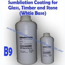 Dye Sublimation ink Coating 1L for Glass, Timber and Stone B9 (White Base) heat press Dye Sublimation ink Coating 1L for Glass, Timber and Stone B9 (White Base) heat press