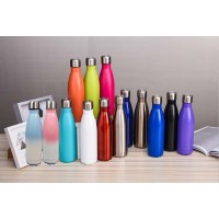 Clearance -- 1 Box(50pcs) Colour Sublimation Stainless Steel Double wall Thermos Drink travel Bottle 500ml Clearance -- 1 Box(50pcs) Colour Sublimation Stainless Steel Double wall Thermos Drink travel Bottle 500ml