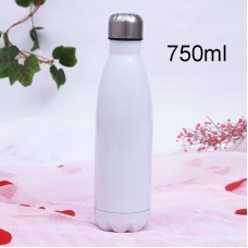 Sublimation Stainless Steel Double wall Thermos Drink travel Bottle 750ml Sublimation Stainless Steel Double wall Thermos Drink travel Bottle 750ml