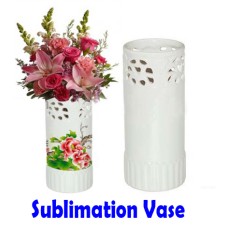 Elegant Hand Feeling Ceramic porcelain Vase for Dye Sublimation ink Heat press Elegant Hand Feeling Ceramic porcelain Vase for Dye Sublimation ink Heat press
