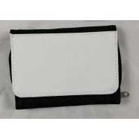Sublimation Printing Patch 2-IN-1 WALLET Purse Faux Denim Coin Pouch Various Styles Sublimation Printing Patch 2-IN-1 WALLET Purse Faux Denim Coin Pouch Various Styles