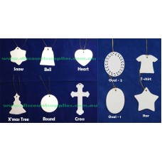 Sublimation ink Blank CERAMIC Ornaments Heat Press machine Printing Supplies Sublimation ink Blank CERAMIC Ornaments Heat Press machine Printing Supplies